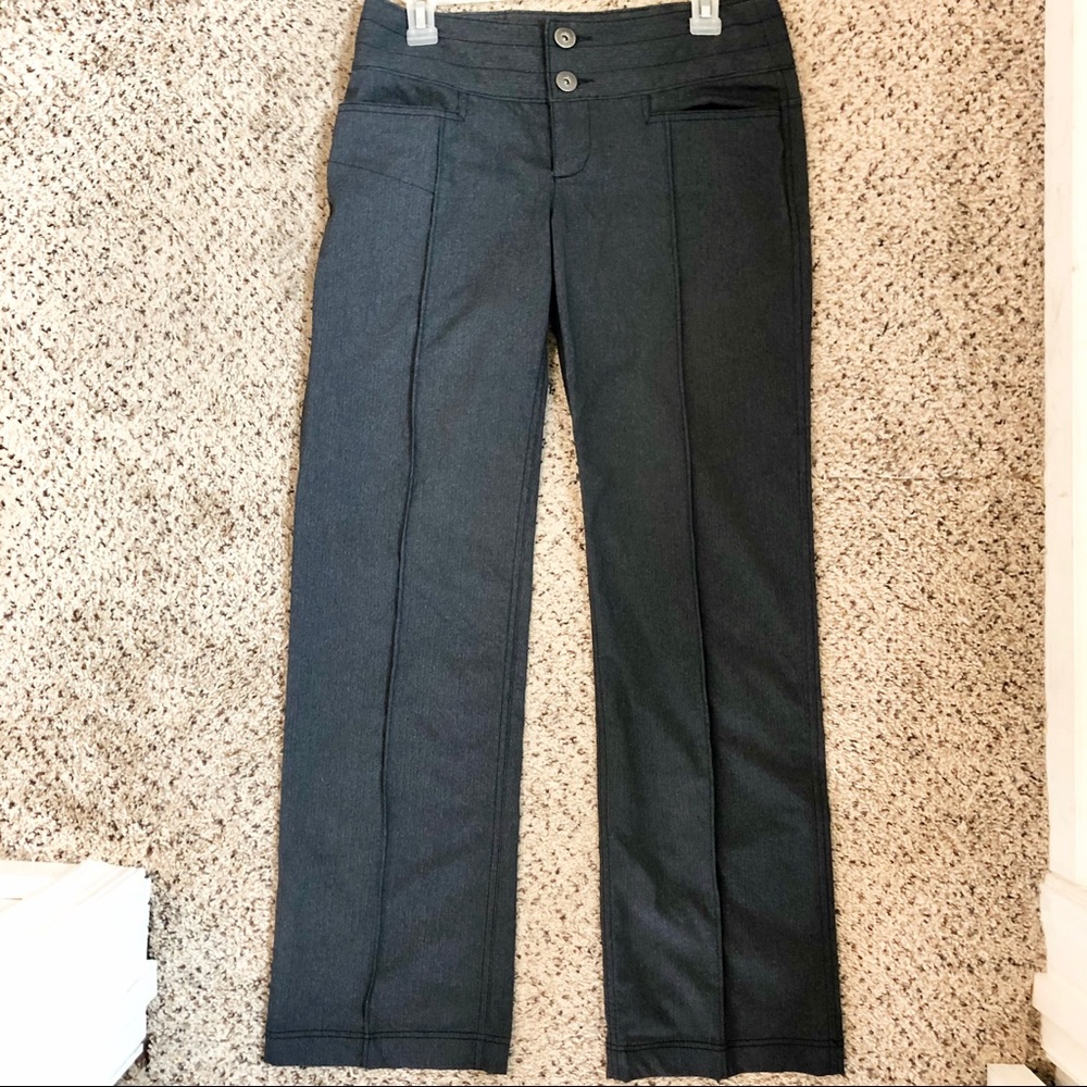 Athleta Steel Grey Gateway Stretch Pants Size 4
